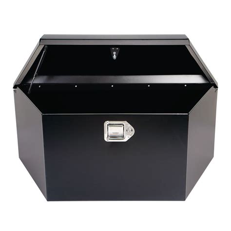 2 1 3 cu ft steel trailer tongue box|storage boxes for trailer tongue.